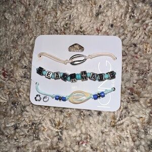Beach babe 🌊🤍✨ bundle bracelets friendship
